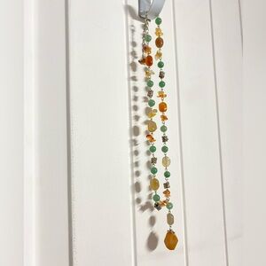 Multi colored gemstone necklace